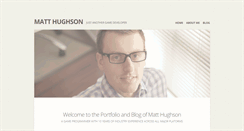 Desktop Screenshot of matthughson.com